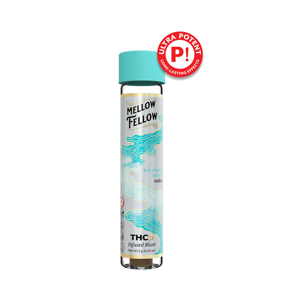 Mellow Fellow THCp 2g Infused Blunt - Ice Cream Mintz (Indica)