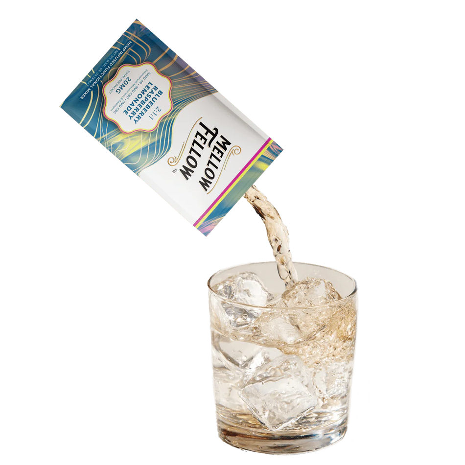 Delta 9 + CBD & CBG Mixers 10pc - Blueberry Raspberry Lemonade