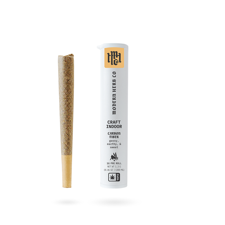 The Hemp Collect THCa Pre Roll, Carbon Fiber, Hybrid, 1g