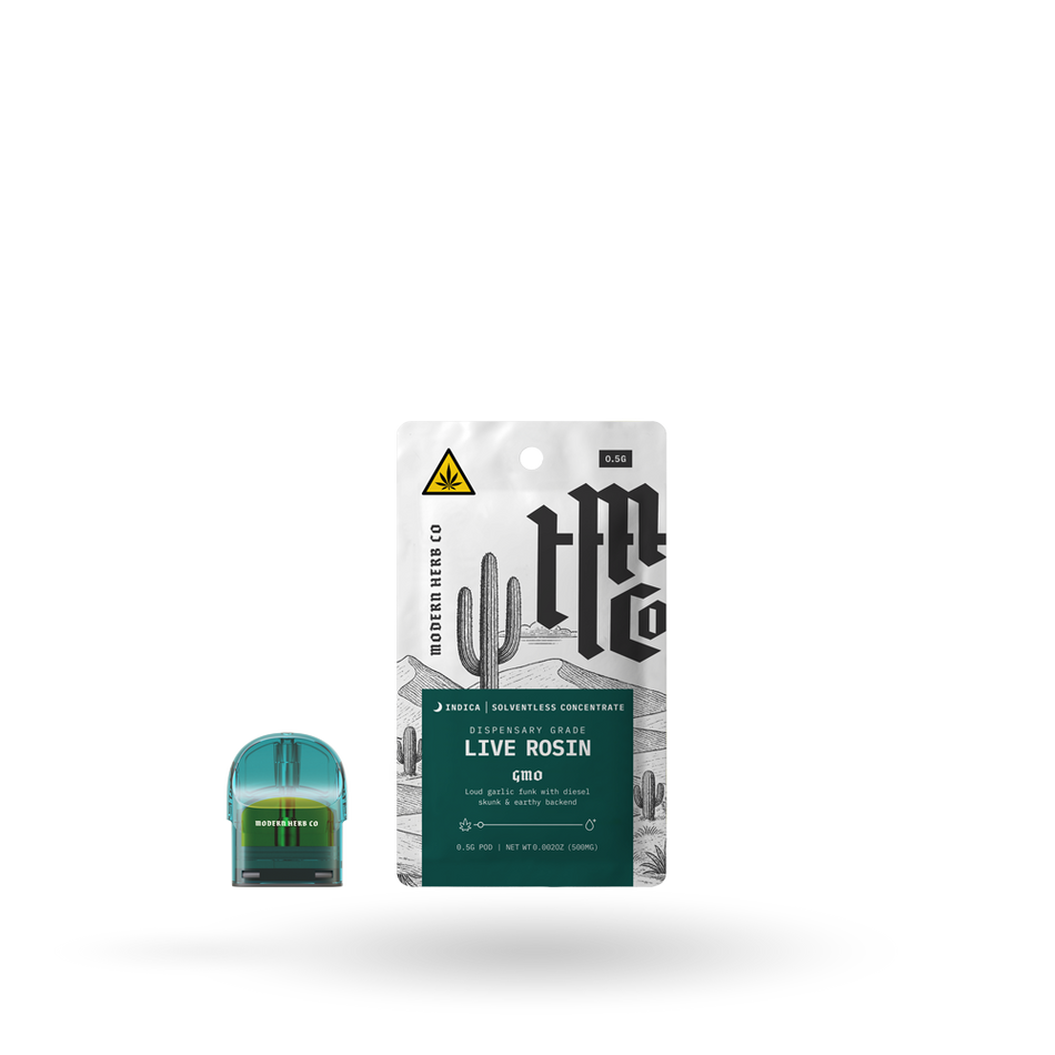 The Hemp Collect THCa Rosin Pod: GMO (Indica) 0.5g