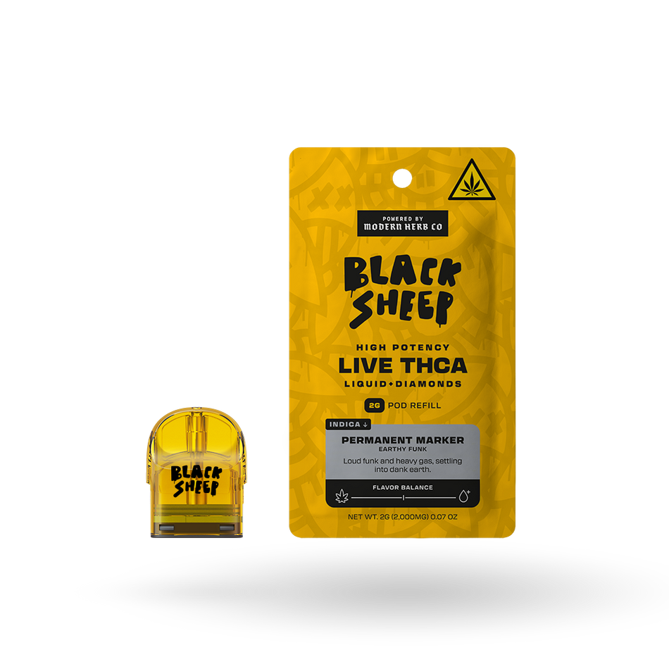 Liquid Diamonds Pod Refill: Permanent Marker (Indica) 2g