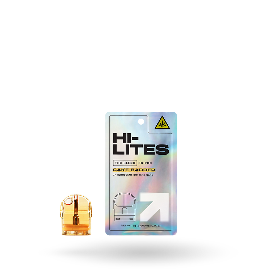 THC Blend Pod Refill: Cake Badder 2g