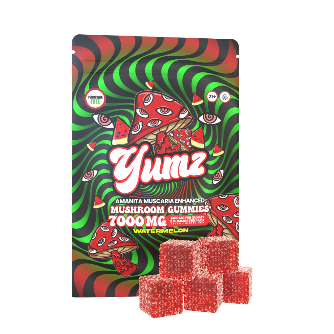 YUMZ - Watermelon ( Amanita Muscaria Mushroom Gummies ) Best Sales Price - Gummies