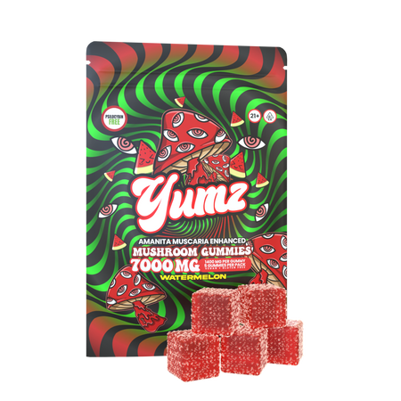YUMZ - Watermelon ( Amanita Muscaria Mushroom Gummies ) Best Sales Price - Gummies