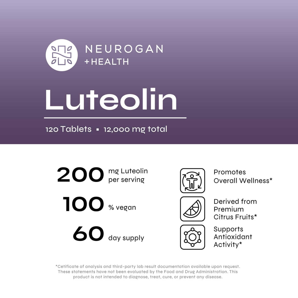 Neurogan Health Luteolin Tablets