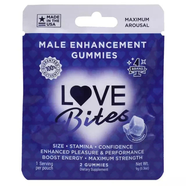 Love Bites Male Sensual Enhancement Gummies - 2 Count