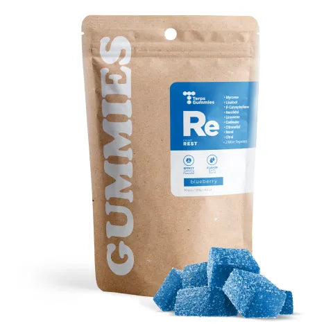10mg Terpene Gummies - Rest - Blueberry - Terps Gummies
