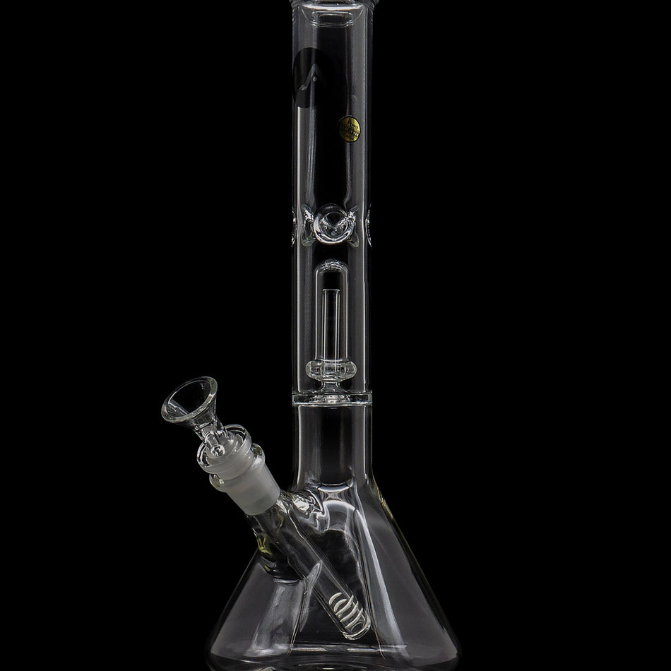 LA Pipes Single or Double Showerhead Perc Beaker Bong