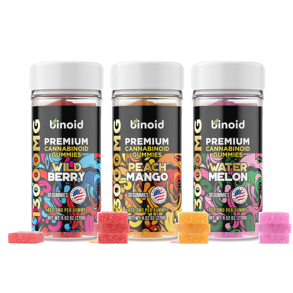 Binoid CBD 13,000mg Gummies (Good Luck) – Bundle