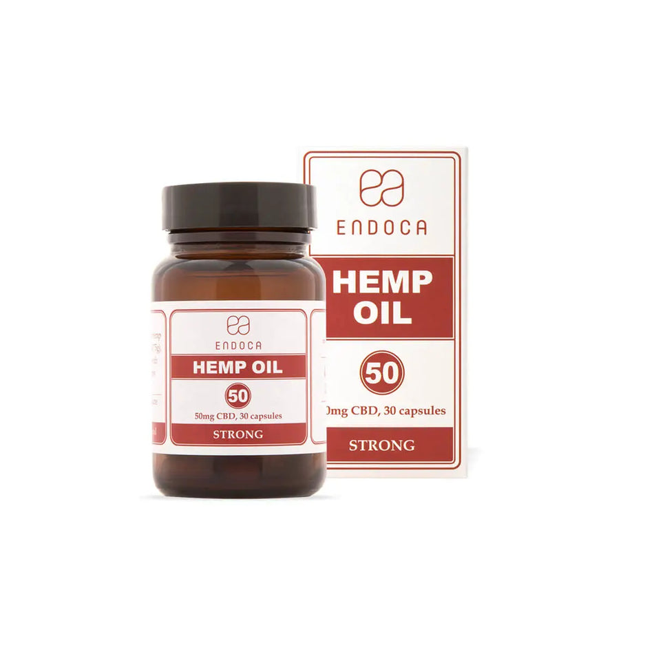 Endoca CBD Capsules 50mg CBD (Strong)