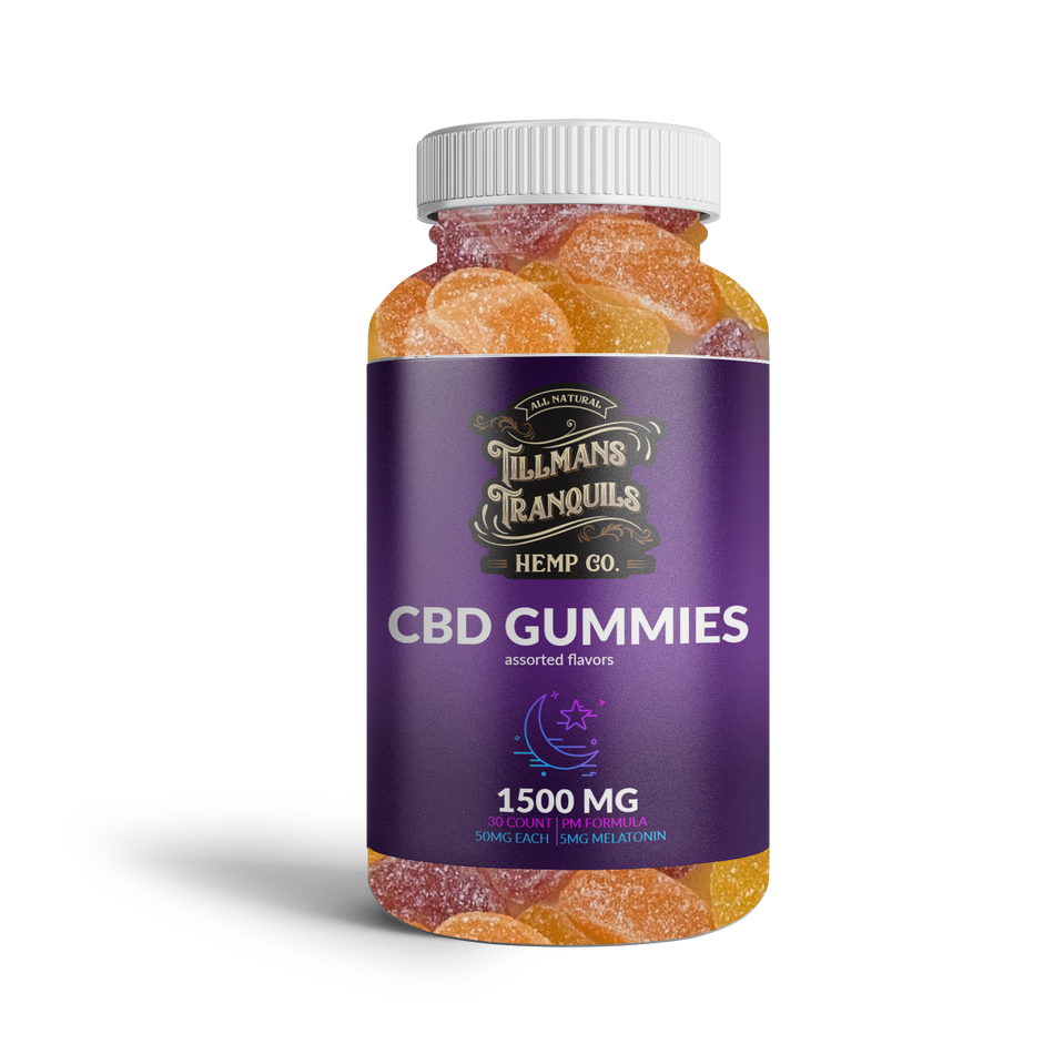 Tillmans Tranquils CBD Melatonin Gummies – 1500mg – Sleep Formula Best Sales Price - Gummies