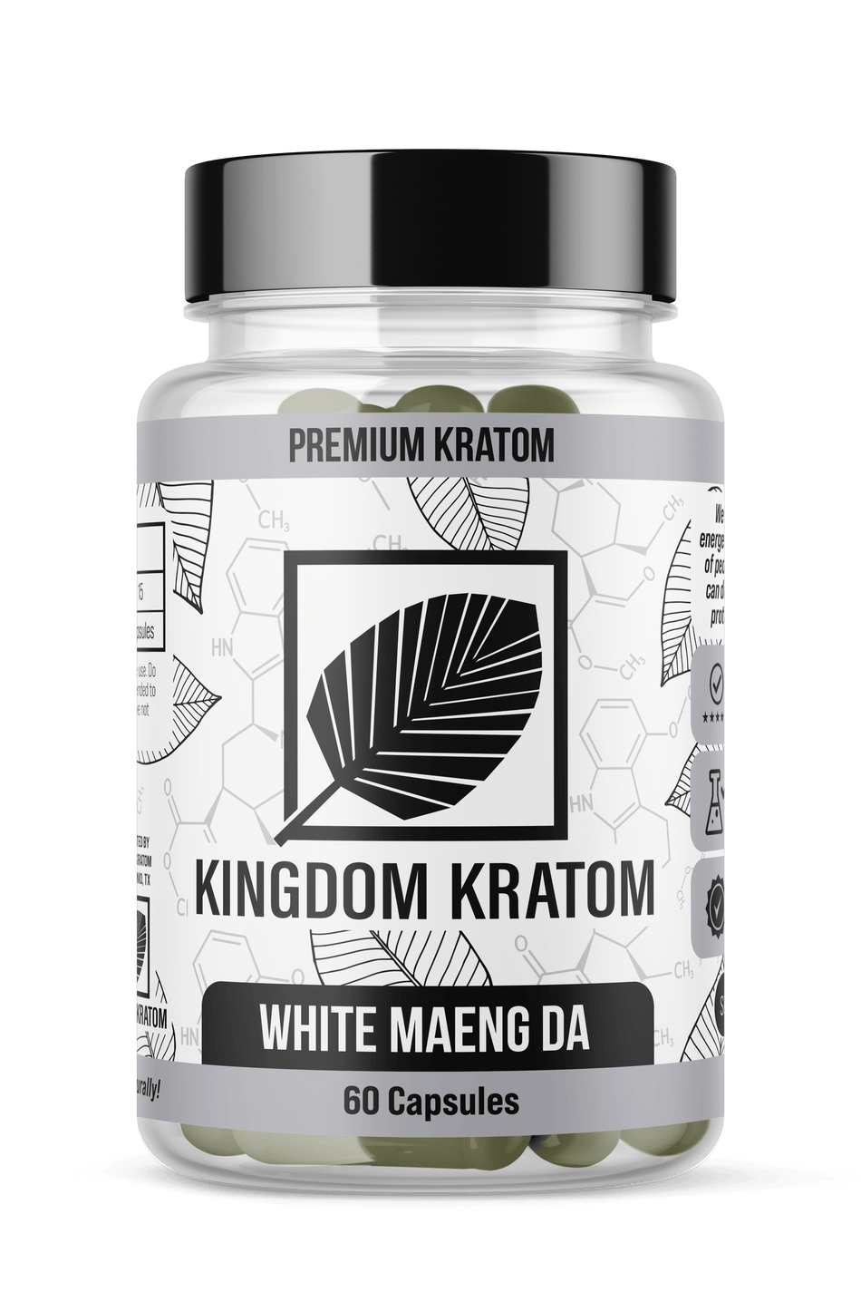 Kingdom Kratom White Maeng Da Capsules