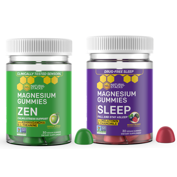 Magnesium Gummy Stack