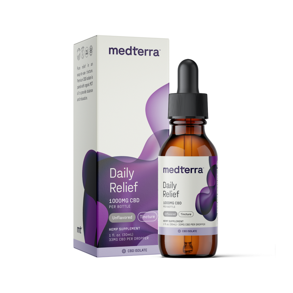 Medterra Daily Relief CBD Isolate Oil