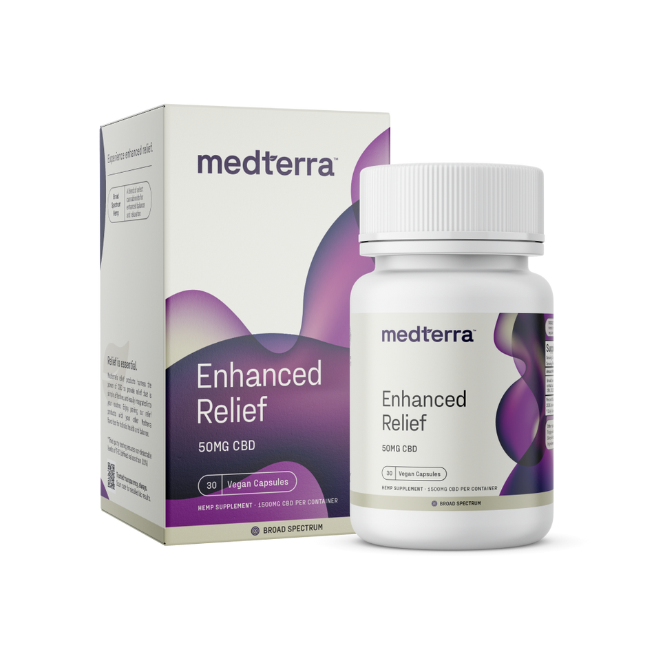 Medterra Enhanced Relief Broad Spectrum Capsules