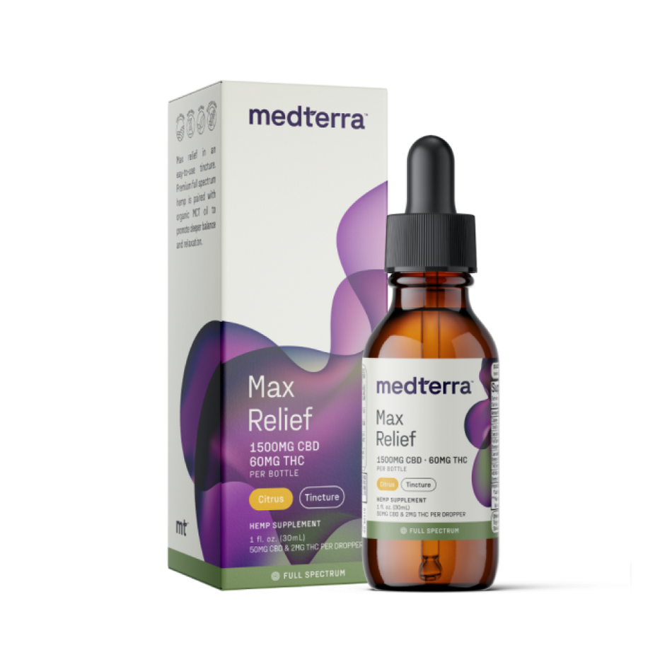 Medterra Max Relief Full Spectrum CBD Oil