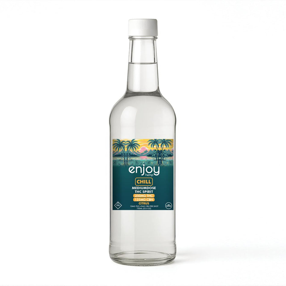 Mediumdose THC Spirit for Chill - 10mg THC + 5mg CBN (Citrus)