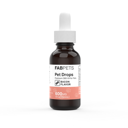 FAB CBD CBD Oil for Pets Bacon Flavor Best Sales Price - Tincture Oil