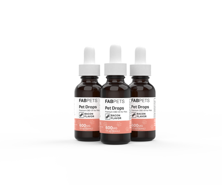 FAB CBD CBD Oil for Pets Bacon Flavor Best Sales Price - Tincture Oil