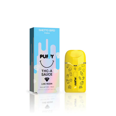 Puffy THC-A Sauce Live Resin Disposable - 4.5g Best Sales Price - Vape Pens