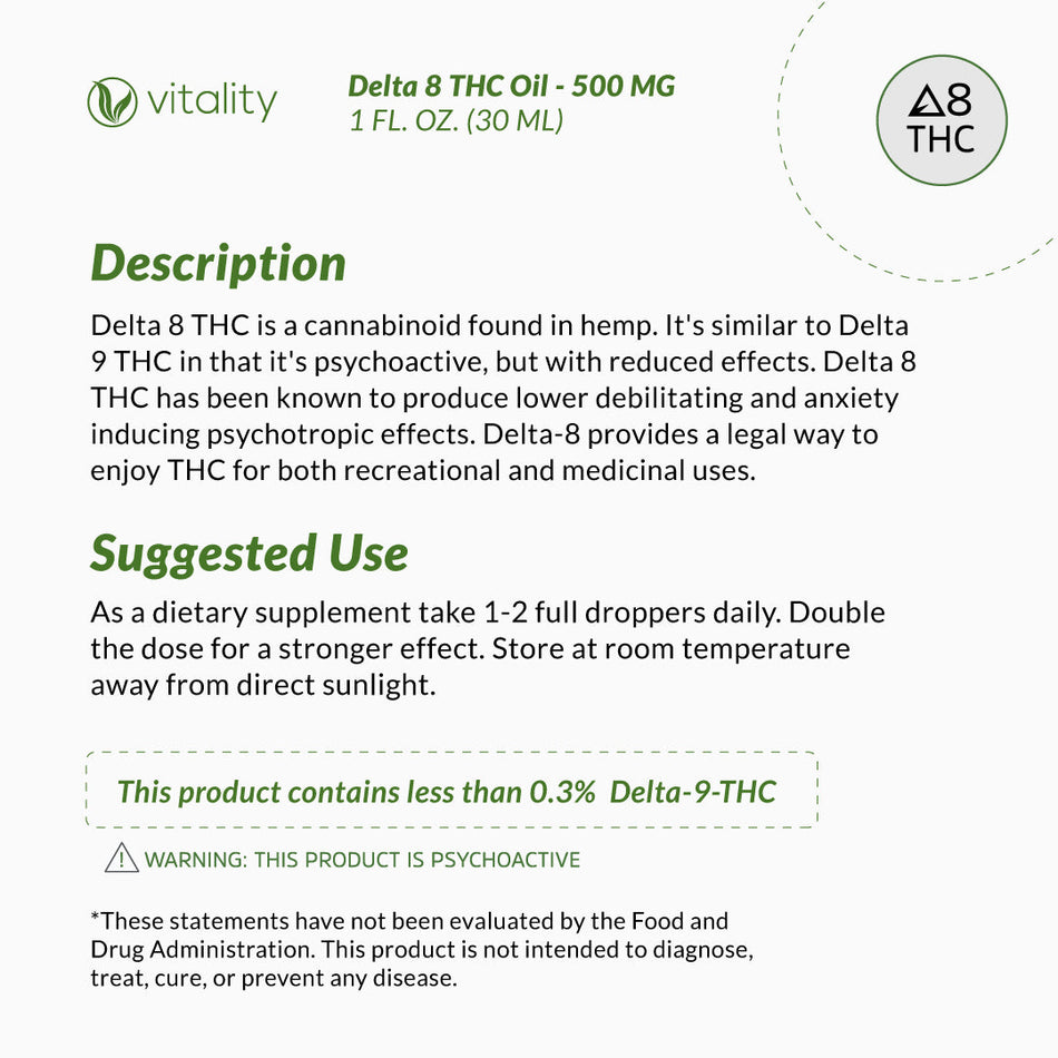 Delta-8 THC Oil