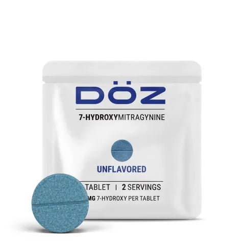20mg 7-Hydroxy Tablets - Unflavored - 1ct - Döz