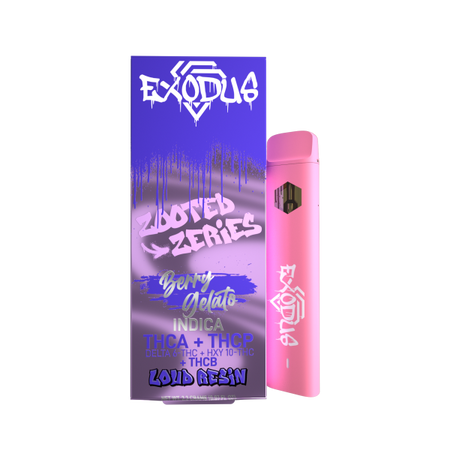 Exodus | Loud Resin THCA + THC-P + D6 + HXY 10 + THC-B Zooted Disposable - 2.2g Best Sales Price - Vape Pens