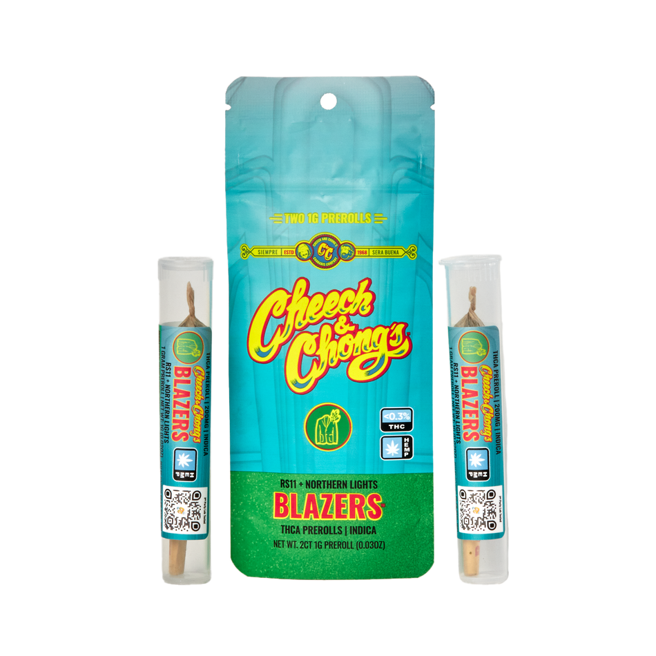 Cheech and Chongs Blazers – RS11+ Northern Lights- Preroll — Direct From Cheech & Chong