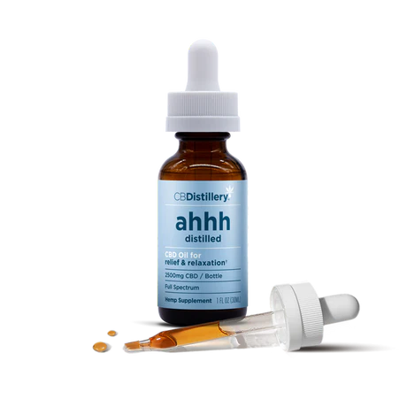 CBDistillery 2500mg Full Spectrum CBD Oil Tincture