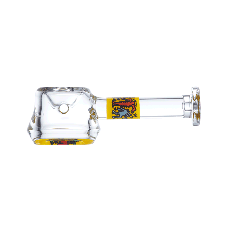 K.Haring Glass Spoon Pipe Best Sales Price - Bongs