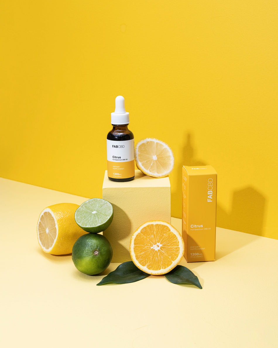 FAB CBD CBD Oil Citrus Flavor Best Sales Price - Tincture Oil