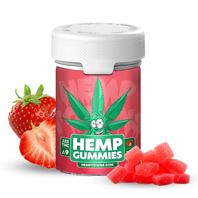 Hemptowns Delta 9 THC Gummies 225mg - 1350mg
