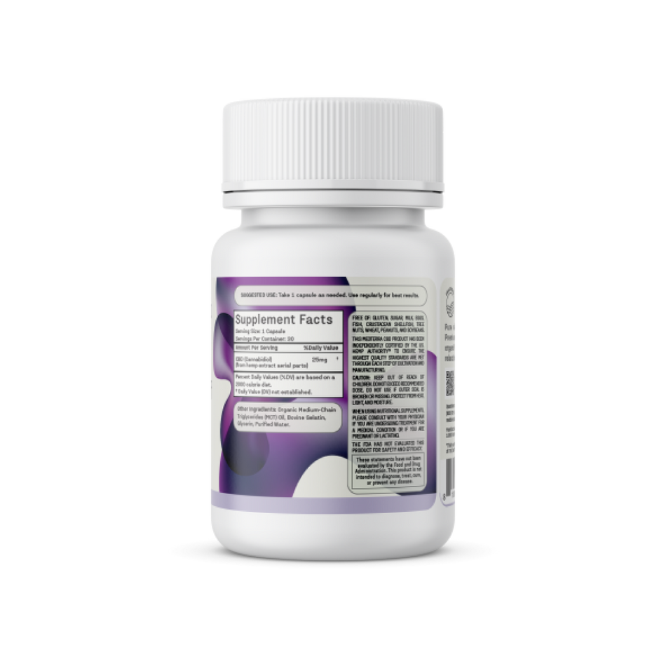 Medterra Daily Relief CBD Isolate Capsules