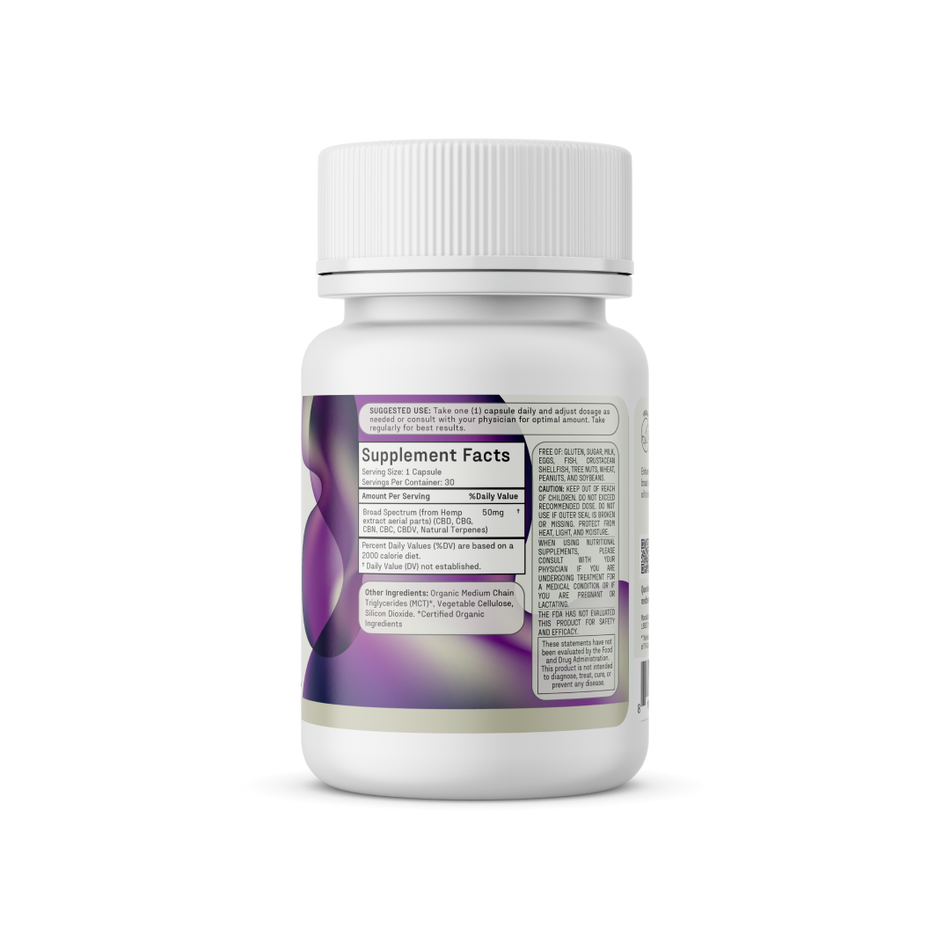Medterra Enhanced Relief Broad Spectrum Capsules