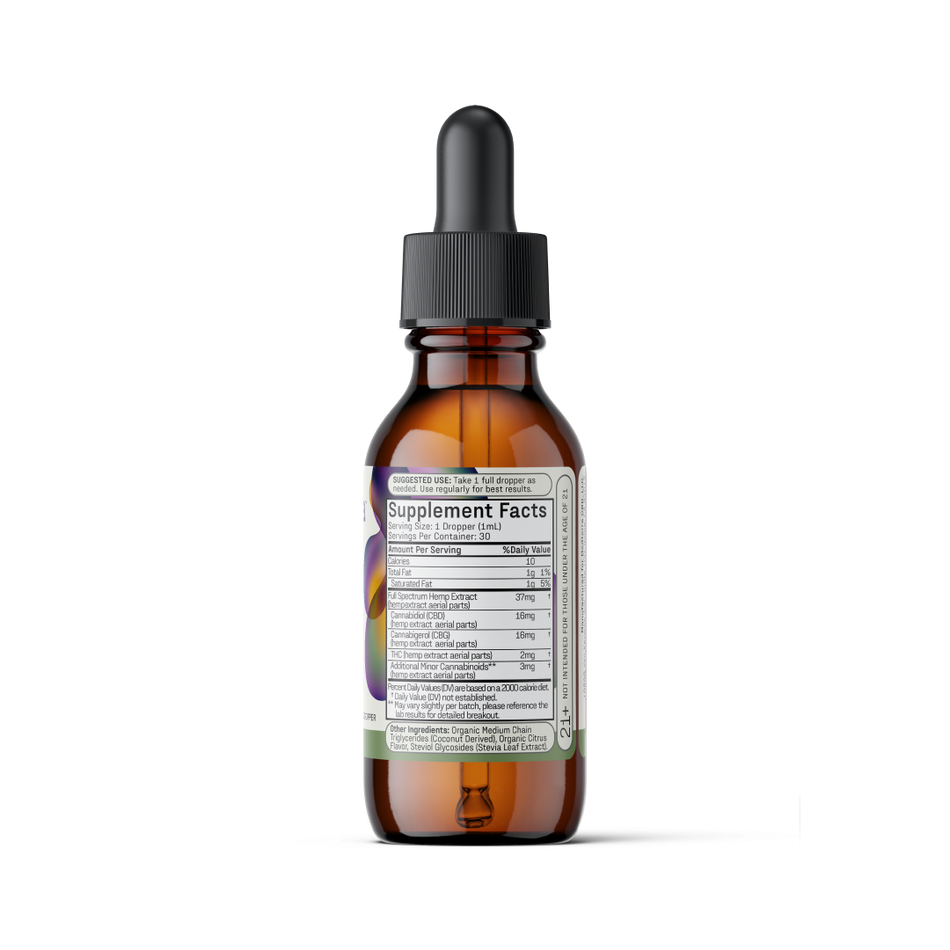 Medterra Max Relief + Relax Full Spectrum CBD Oil