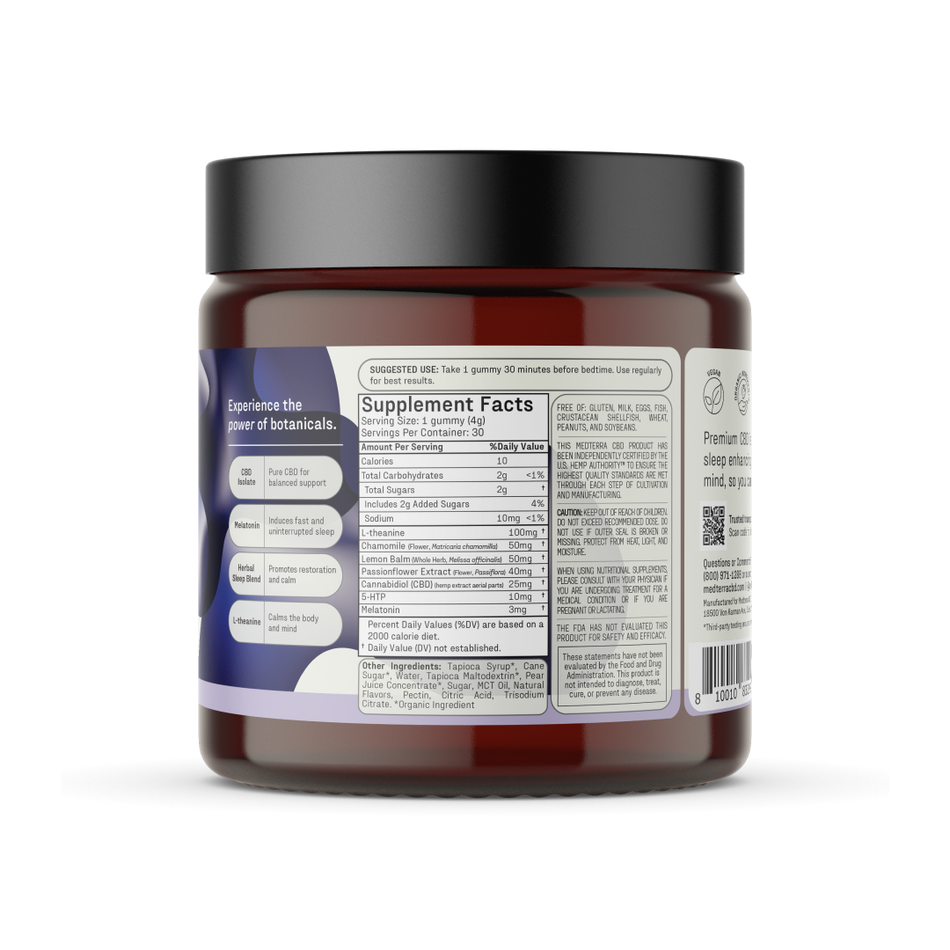 Medterra Sleep Tight CBD Gummies