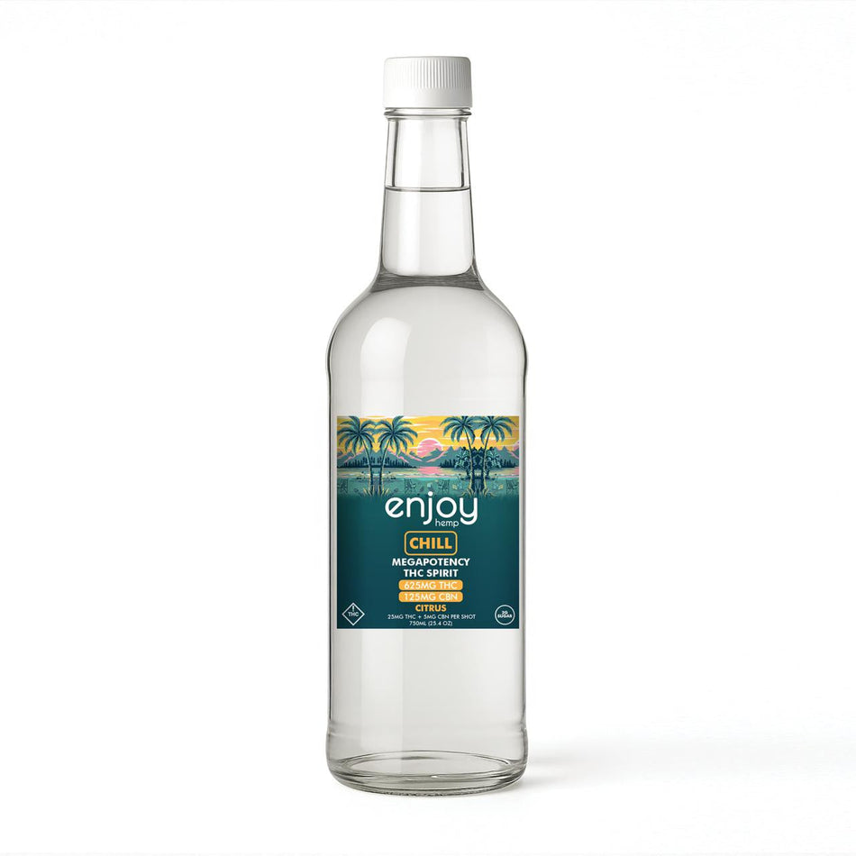 Megadose THC Spirit for Chill - 25mg THC + 5mg CBN (Citrus)