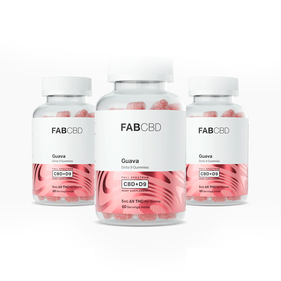 FAB CBD Delta 9 Gummies: 3-Pack Best Sales Price - Gummies