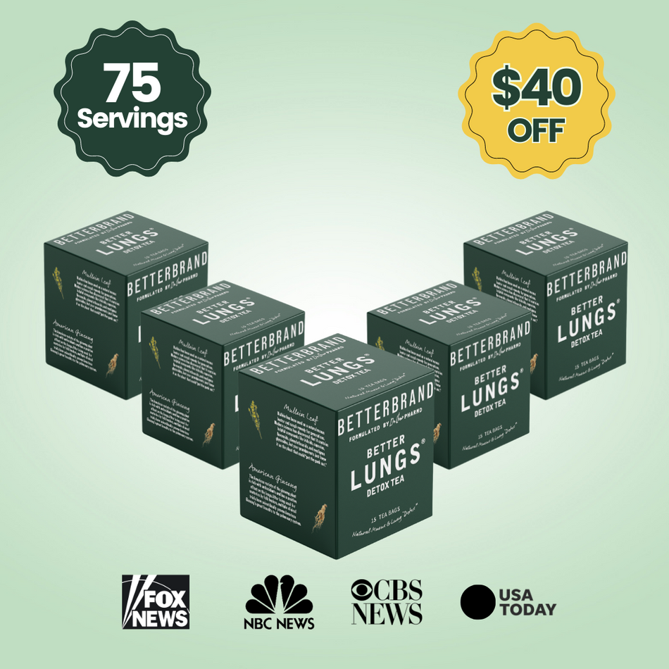BetterLungs Tea 5-Pack