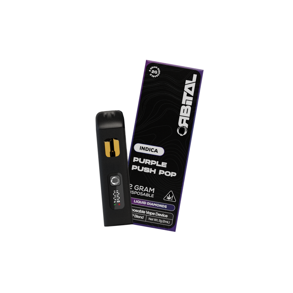Galaxy Treats Purple Push Pop - Orbital 2G THCP Disposable