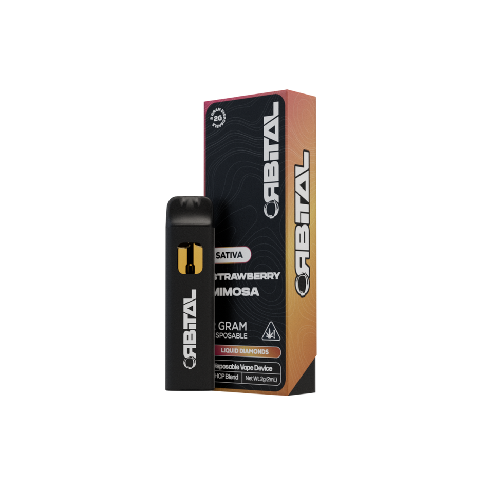Galaxy Treats Strawberry Mimosa - Orbital 2G THCP Disposable