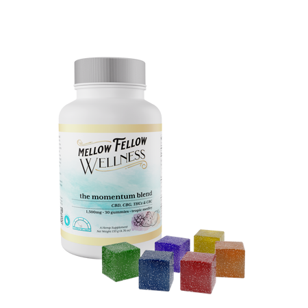 Mellow Fellow Wellness - Gummies - 1500mg - Momentum Blend - Tropic Medley Best Sales Price - Gummies