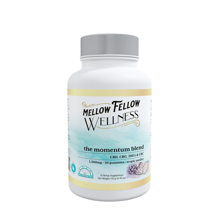 Mellow Fellow Wellness - Gummies - 1500mg - Momentum Blend - Tropic Medley Best Sales Price - Gummies