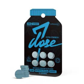 30mg 7-Hydroxy Tablets - Unflavored - 6ct - 7Dose