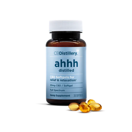 CBDistillery 30mg Full Spectrum CBD Softgels (30 Count)