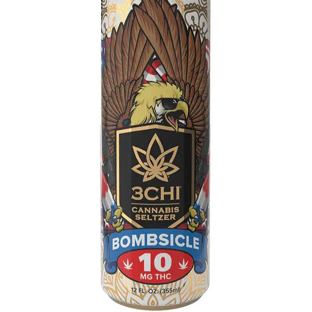3Chi Delta 9 THC Seltzers – Bombsicle – 10mg