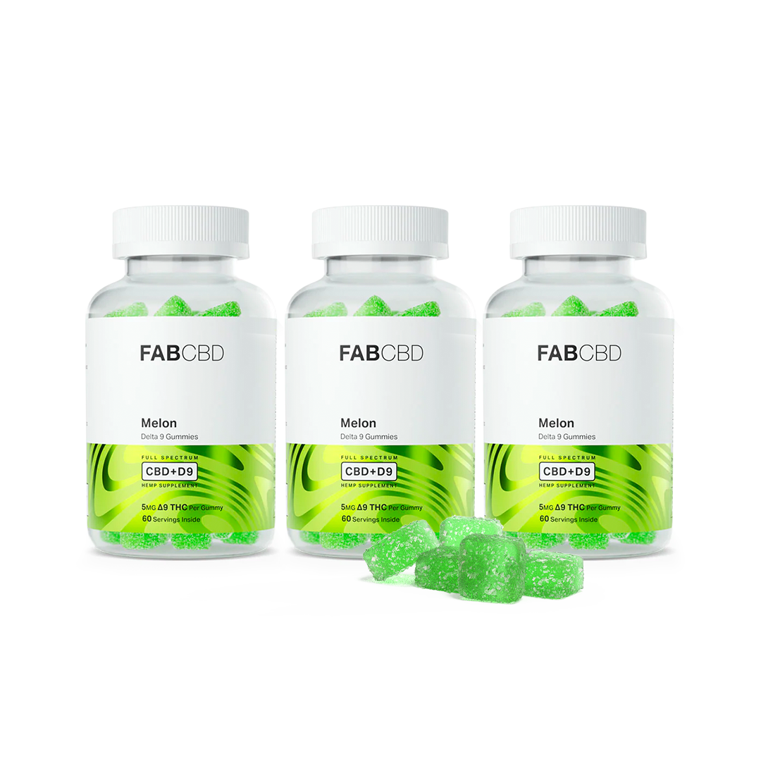 FAB CBD Delta 9 Gummies: 3-Pack Best Sales Price - Gummies