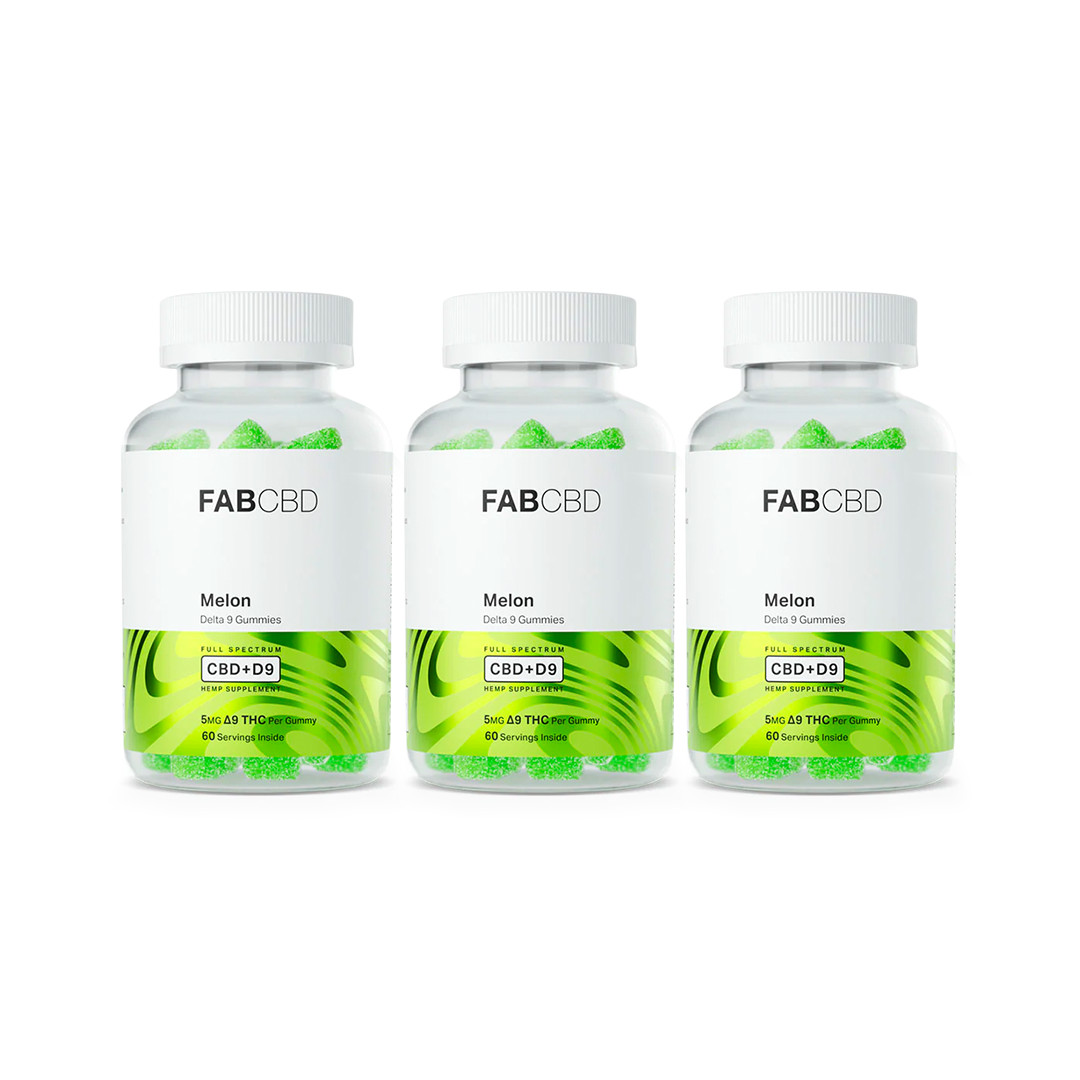 FAB CBD Delta 9 Gummies: 3-Pack Best Sales Price - Gummies