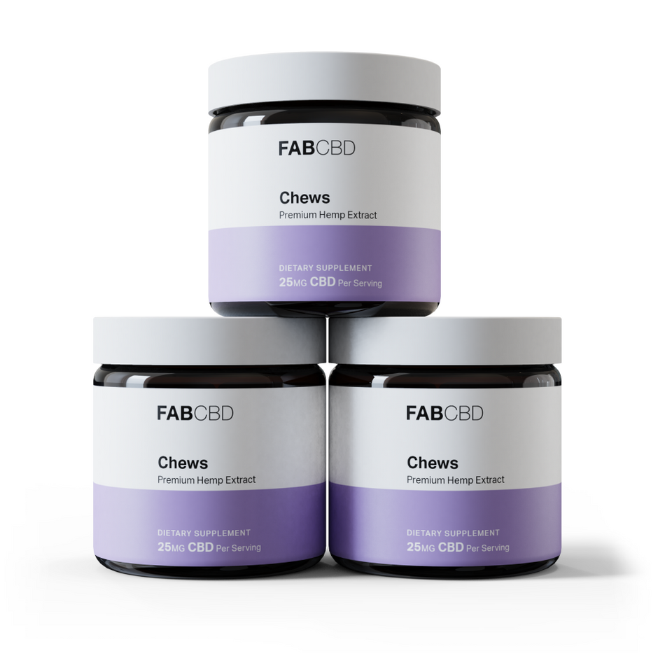 FAB CBD Anytime Gummies - 3 Pack