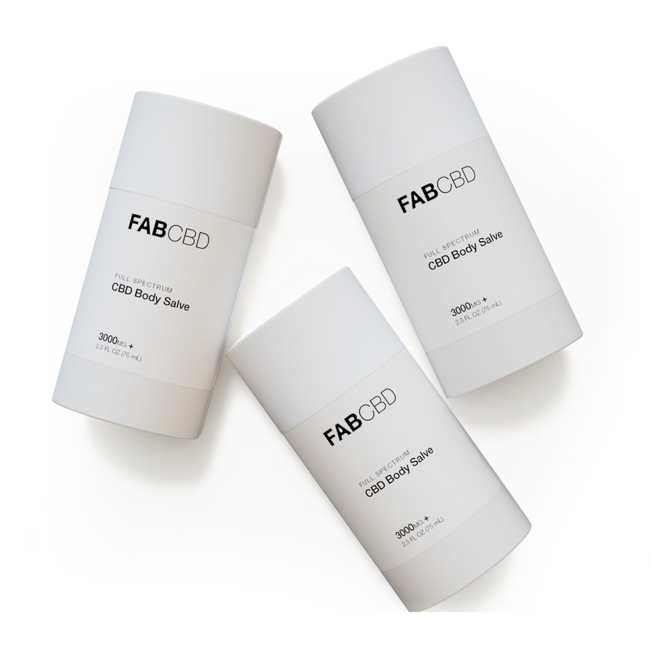FAB CBD 2.5oz Salve - 3 Pack